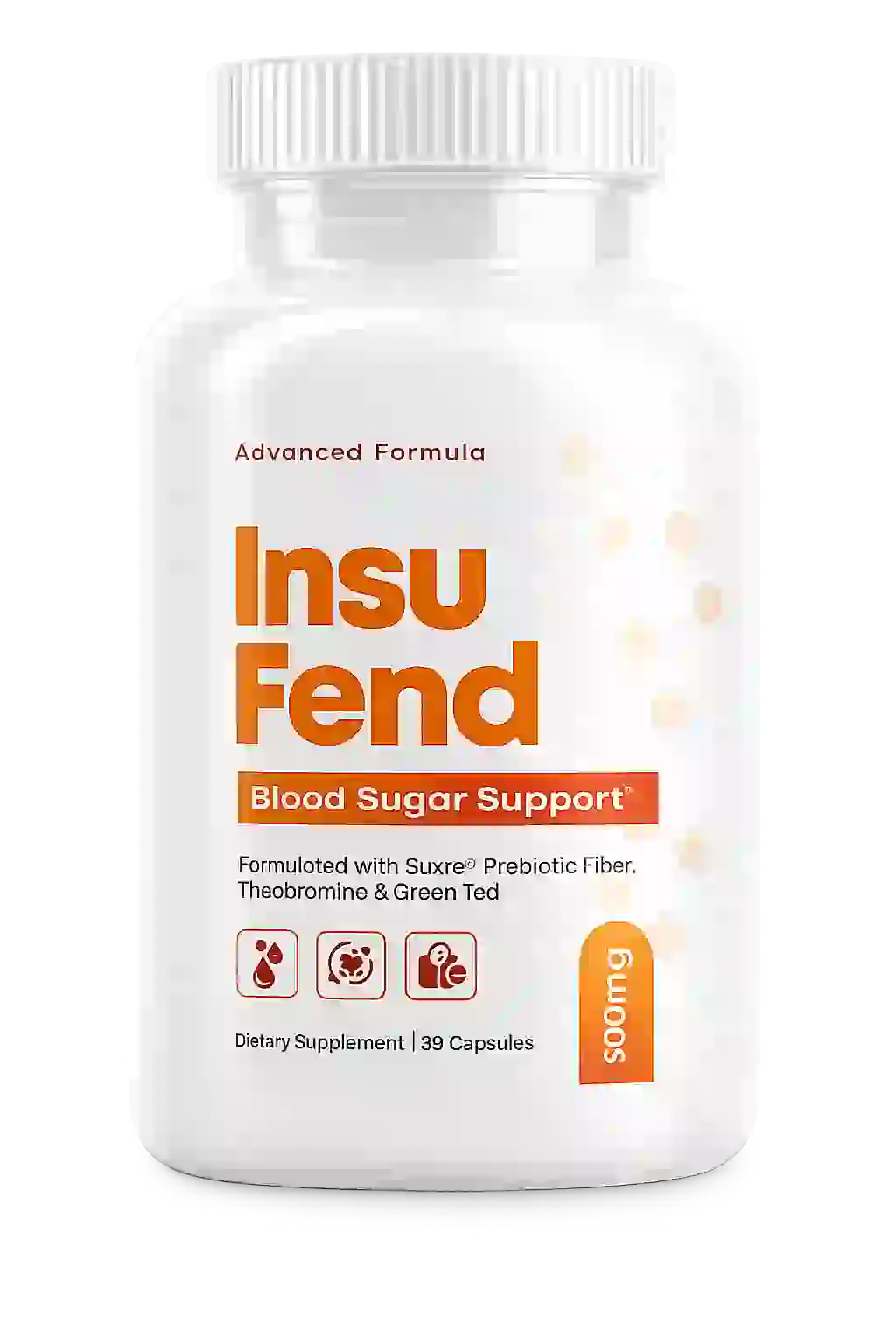 Insufend Supplement Bottle front view